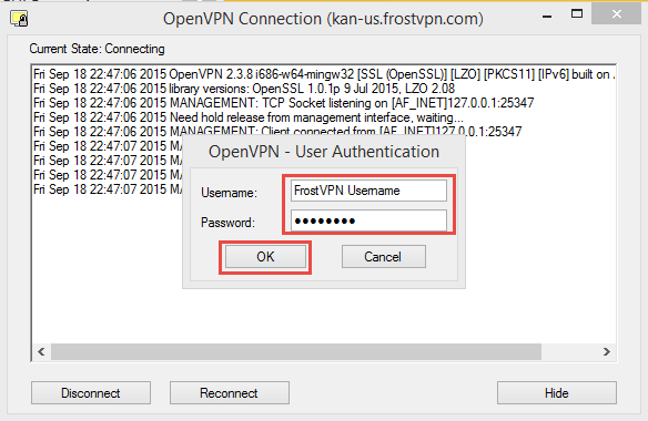 OpenVPN - Windows 8 - Step 15