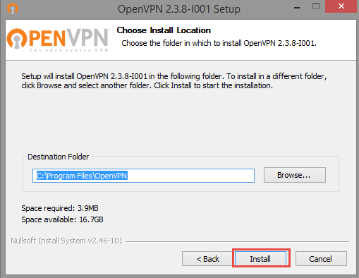 OpenVPN - Windows 8 - Step 6