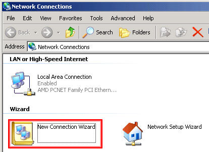 PPTP - Windows XP - Step 2
